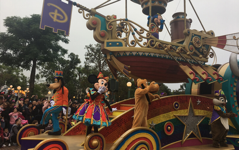 広州敏視社員香港ディズニーランド ツアー